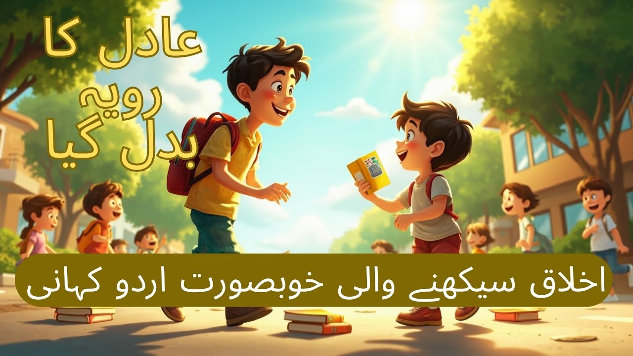 Adil ka Rawayya Badal Gaya | Ikhlaqi Kahaniyan in Urdu | Akhlaqiat Topic for Kids