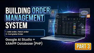 Saving data to database AI Frontend + PHP API for an Order Management System Part 3