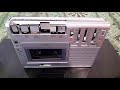 SANYO M-A5LL  PORTABLE CASSETTE RECORDER