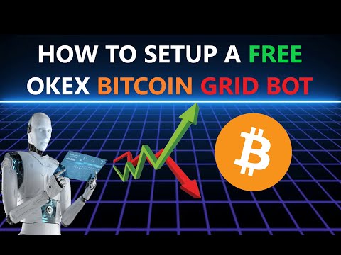 How To Setup FREE OKEx NEW Automated Bitcoin Crypto Trading Spot Grid Bot Passive Income Strategy