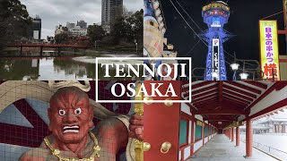 Osaka Vlog | Day Trip in Tennoji to Feel Japanese Culture