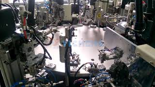 20A socket protection door module automatic assembly machine