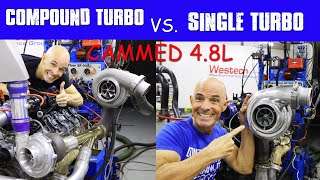 COMPOUND TURBOS VS SINGLE TURBO(WHO WINS?) SHOULD YOU RUN COMPOUND TURBOS ON YOUR JUNKYARD LS?