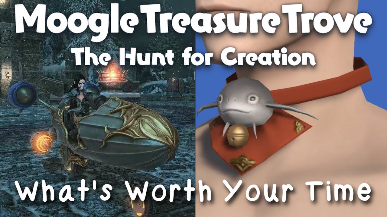 FFXIV Moogle Treasure Trove of Creation Item Priority Guide YouTube
