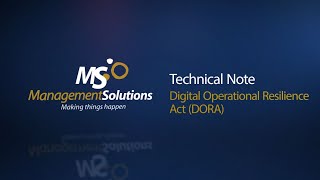 EP/Council - Digital Operational Resilience Act (DORA)