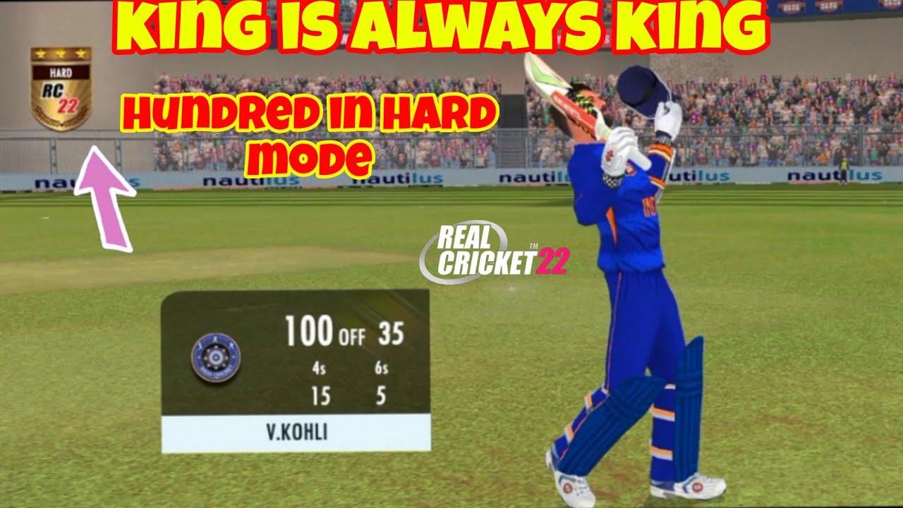 Real cricket 22 | virat kohli hundred | Real cricket 22 virat kohli ...