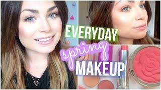 Everyday Spring Makeup Tutorial | Peachy Glow