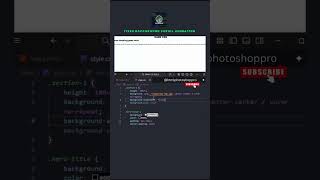 CSS Parallax Scrolling #coding #viralvideo #shorts #short #viral #shortsfeed
