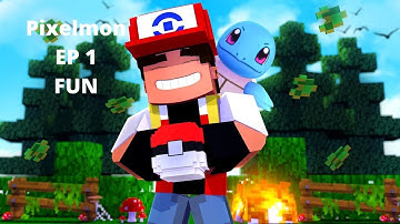 Learning the basics I Pixelmon Ep 1