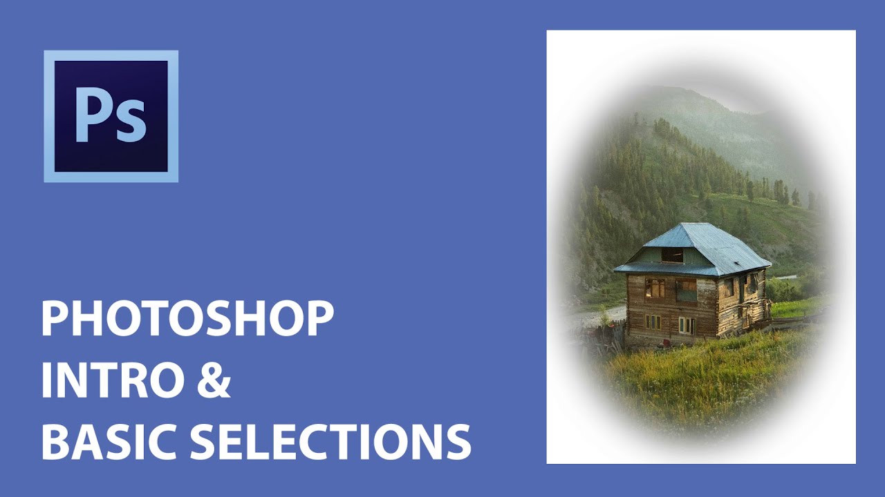 Basic Selections - Adobe Photoshop for Beginners - Class 1 - YouTube