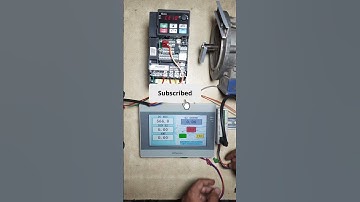 delta vfd with delta dvp14ss2 plc communication with hmi