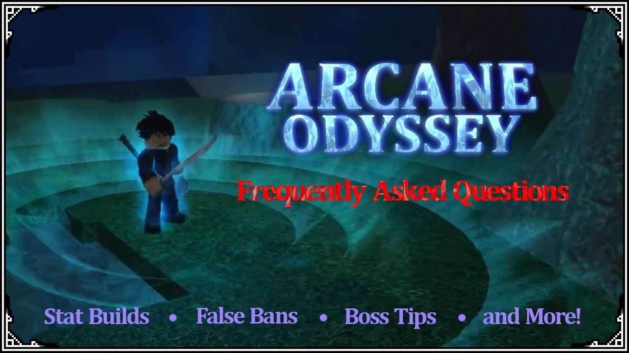 Arcane Odyssey QNA Bingo Card