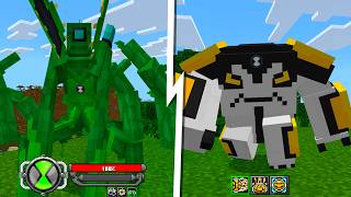 ATUALIZOU!! A NOVA MELHOR ADDON de BEN 10 para MINECRAFT PE! V.26.13