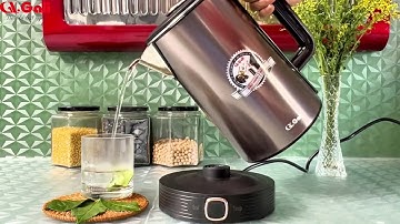 ẤM SIÊU TỐC GALI GL-18A5 – CẢI TIẾN MẠNH MẼ, NẤU NƯỚC SIÊU NHANH, ĐIỀU KHIỂN CẢM ỨNG THÔNG MINH!