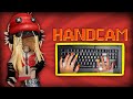 Playing mm2 with handcam murder mystery 2