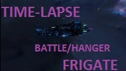 Battle/Hanger Frigate Time-Lapse -SPACE ENGINEERS-