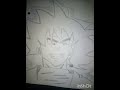 dibujo de Goku black