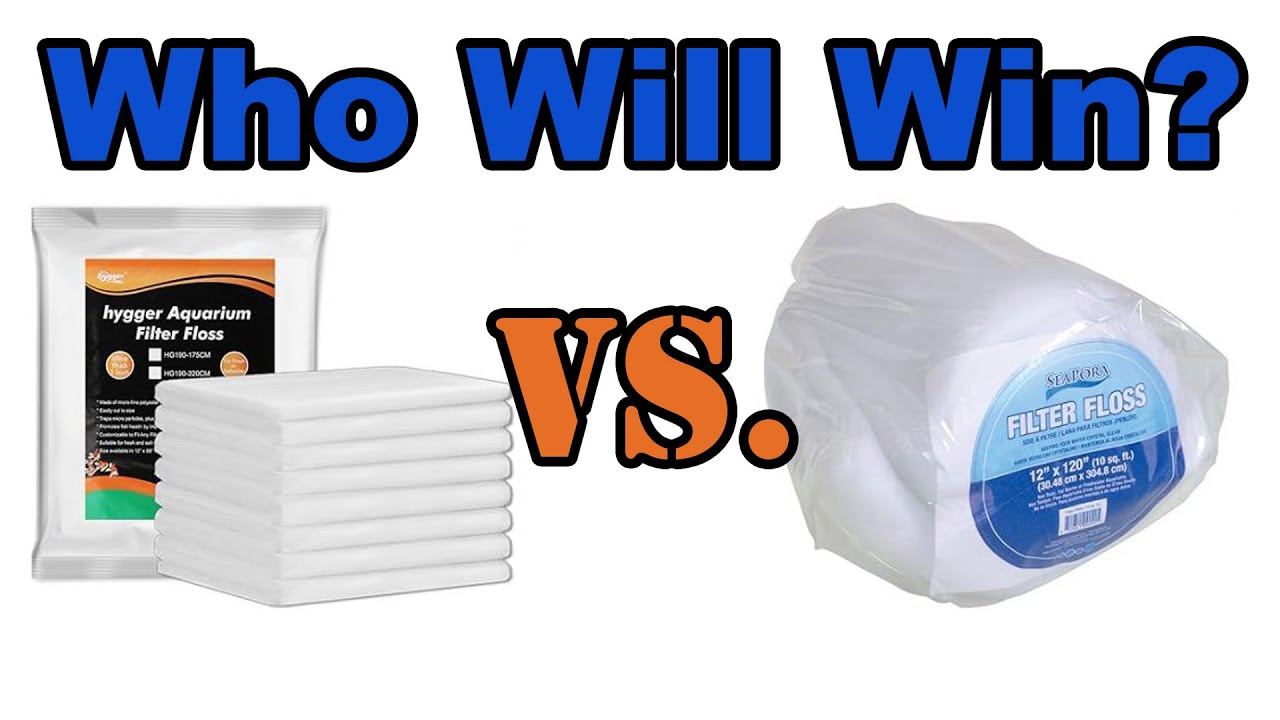 Filter Floss SHOWDOWN - Hygger vs Seapora.        