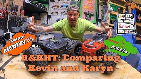 COMPARING KEVIN AND KARYN (REDCAT KAIJU EXT, ARRMA KRATON)