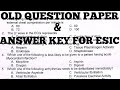 Nursing officer old question paper  answer  nursing officer exam esic pgimer dssb aiims jipmer