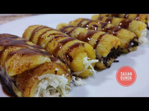 Bahan Makanan Pisang Gulung Coklat Keju, Cemilan Favorite Keluarga Yang Bergizi Tinggi