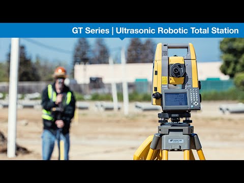 GT Series – The ultimate robotic total station