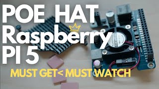 Raspberry Pi 5 Waveshare Pi 5 Poe Hat A Must-Watch Review