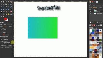 Bucket fill tool PART 2 - GIMP Beginners