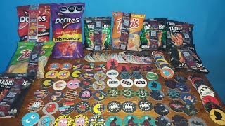 abriendo doritos con vuelatazos pacman\empaques con vuelatazos de batman/Sorteo pronto