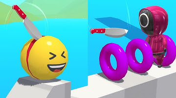 Slice it all🔪🍊🎃 All Levels Gameplay Android, iOS ASMR Cutting Game New Update