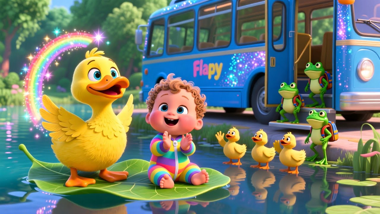 The Flappy Duck Goes Do Do | Nursery Rhyme Song for Kids