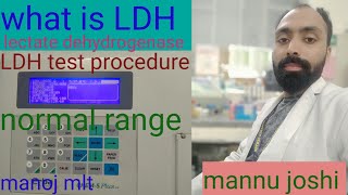 Ldh test procedure \what is  LDH / lactate dehydrogenase