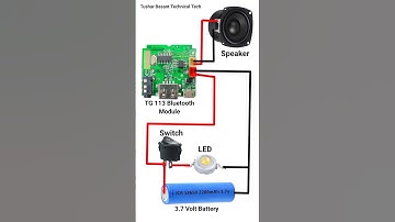 TG 113  Bluetooth Module Ka Connection #shorts