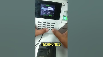 How To Enroll Finger In Secureye Biometric Device SB251CB #techronics