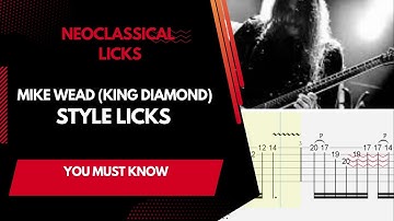 How To Play Neoclassical Guitar Licks -  Lead Guitar Lesson