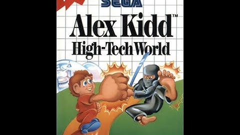 Alex Kidd in High Tech World - Sega Master System HD 60 fps