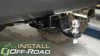 Freddy shows you how to install a rugged ridge 2" receiver hitch kit
with hardware, wiring, drawbar and chrome trailer ball on your
2007-2018 jeep jk wrang...