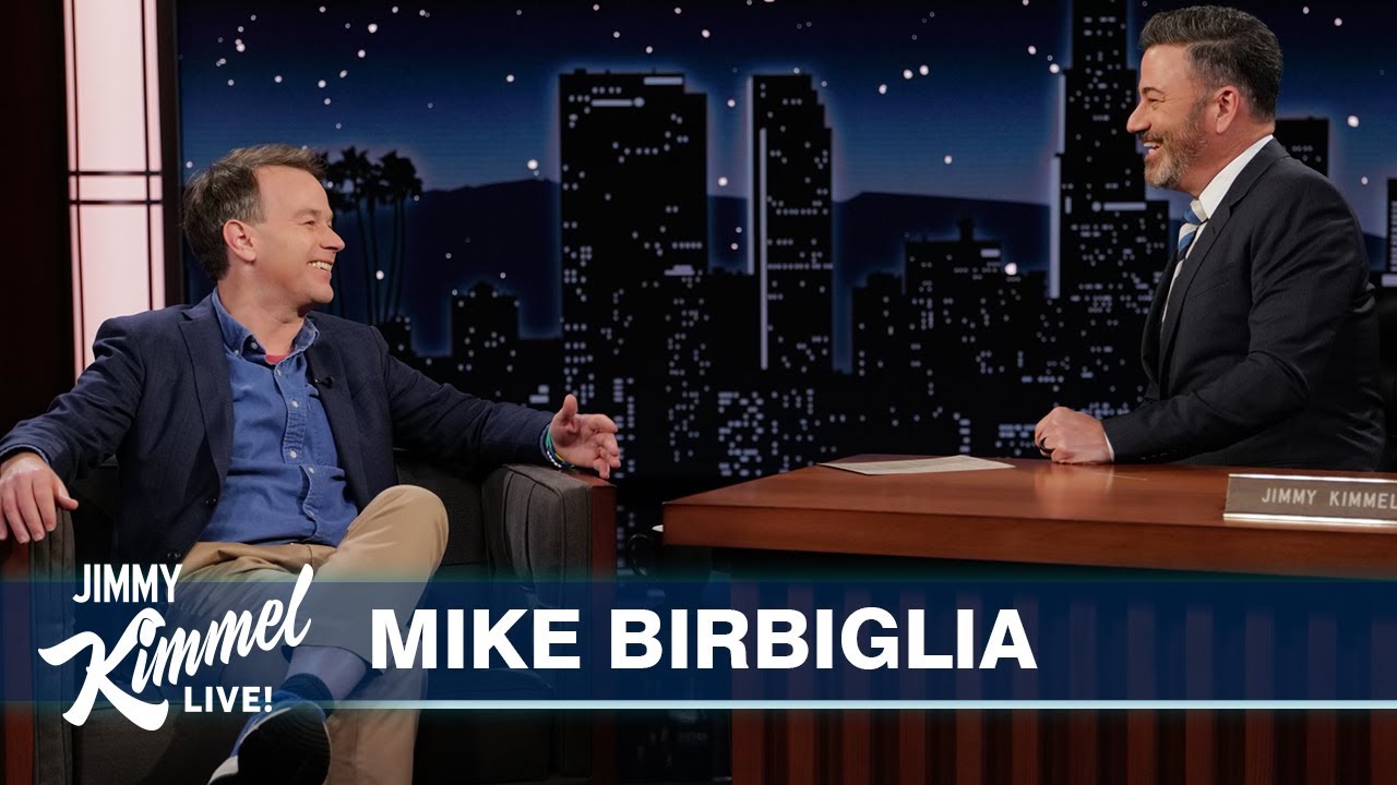 Mike Birbiglia on His Family Not Saying I Love You, Guest Hosting Kimmel & Walking Through a Window