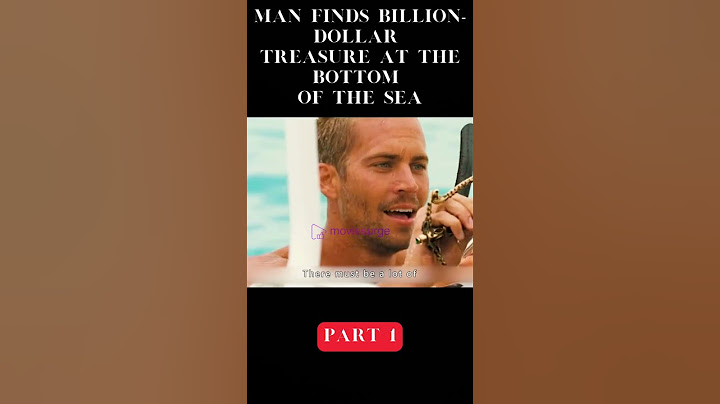 Man finds billion dollar Treasure at the bottom of the sea part 1 #shorts #shortsfeed