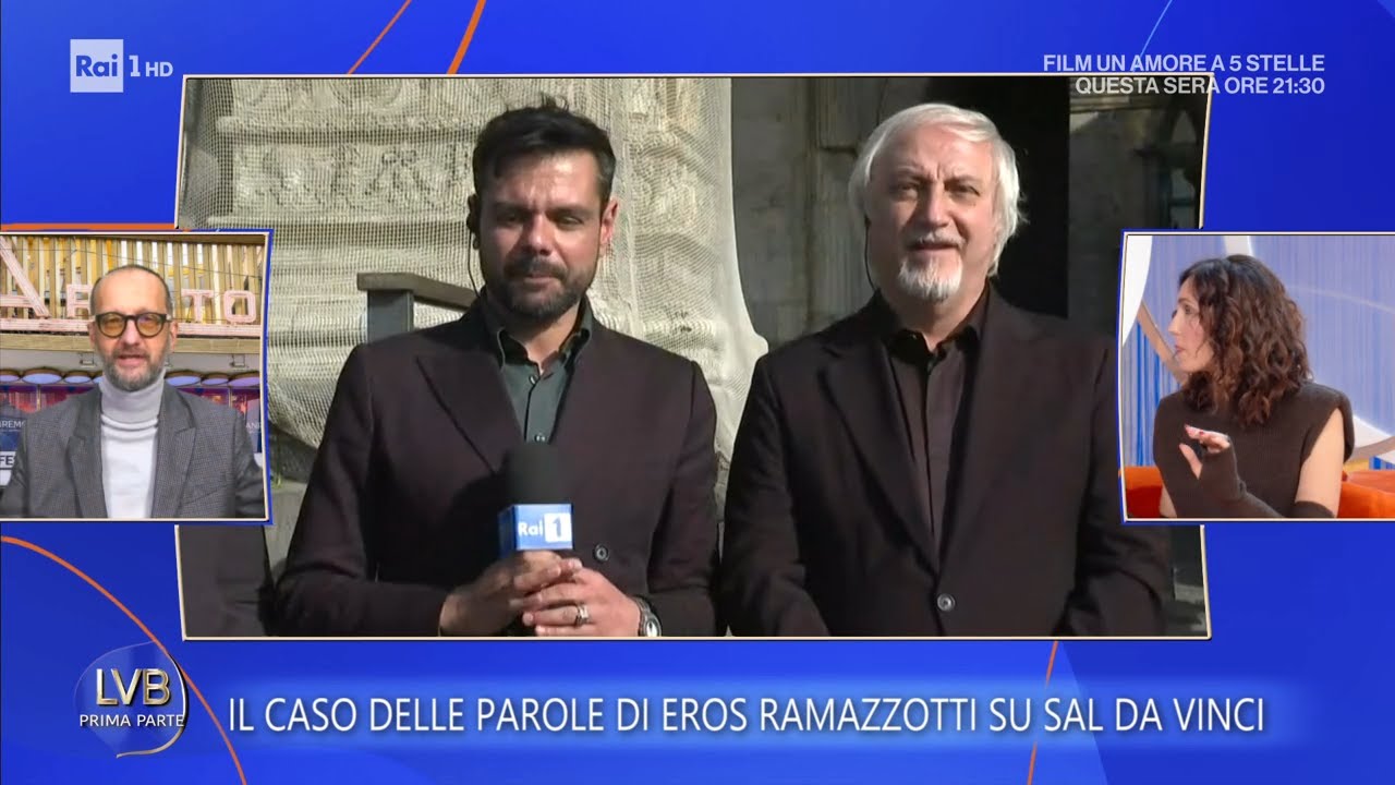 Il maestro Pennino risponde alla critica di Ramazzotti a Sal Da Vinci - La volta buona 11/03/2026