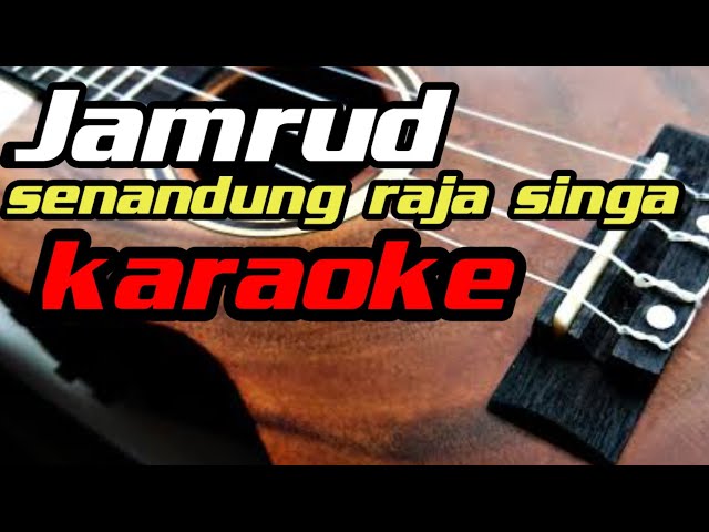 Jamrud senandung raja singa karaoke version class=