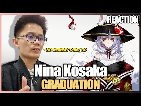 Nina Kosaka Graduation - No mommy don't go......