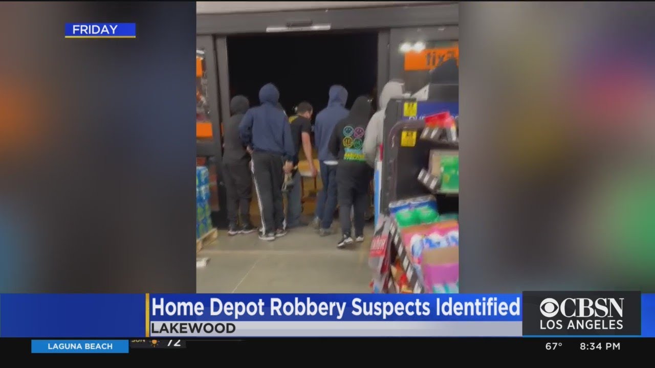 Officials Identify Suspects Involved in Home Depot 'Flash Mob' Robbery ...