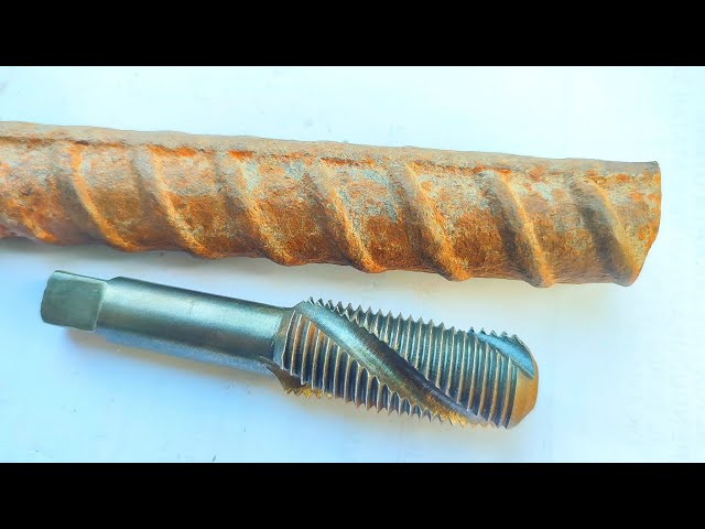 steel hardening technique which is not taught in school. Make a sharp spiral TAP class=