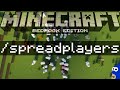 Comment utiliser le spreadplayers sur minecraft bedrock  commandblock