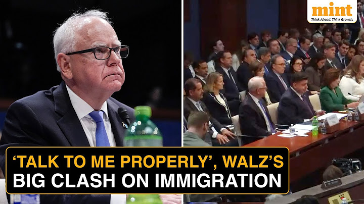 WATCH: Tim Walz Grilled By GOP Lawmakers On Immigration | ‘Talk To Me Properly’, Walz