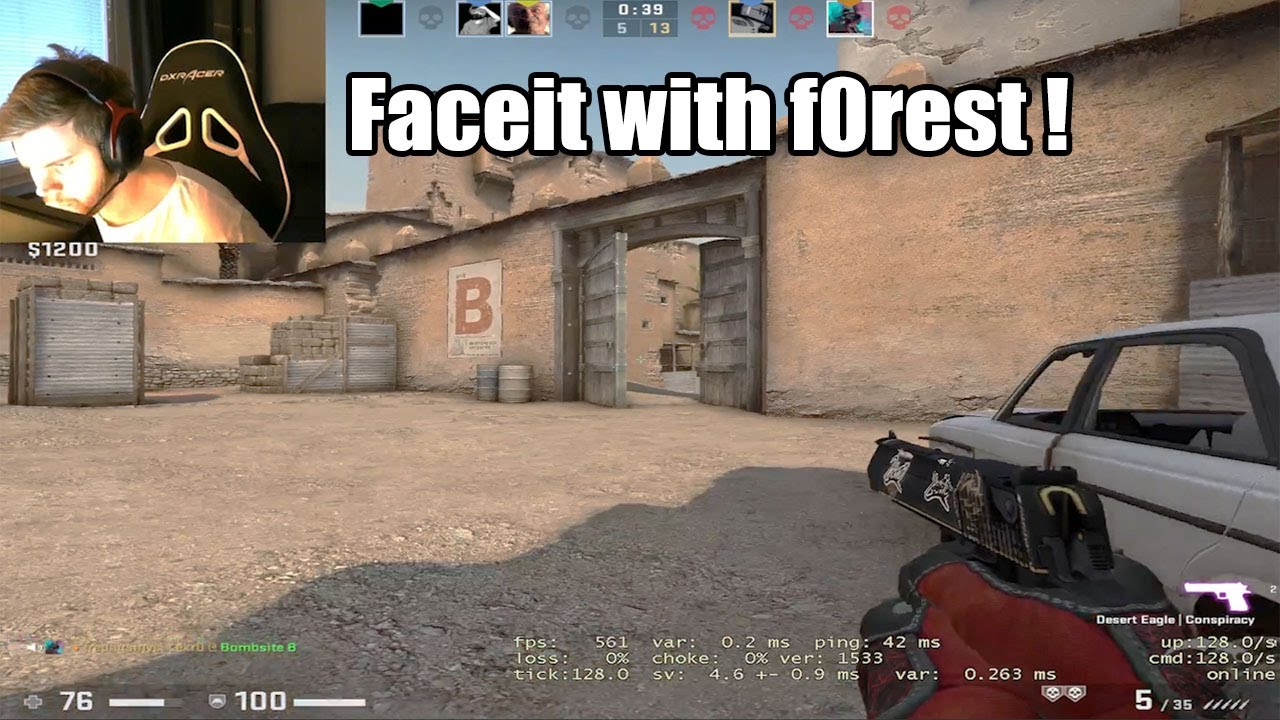 lekr0 HAS INSANE AIM🔥(FACEIT WITH BOIS)