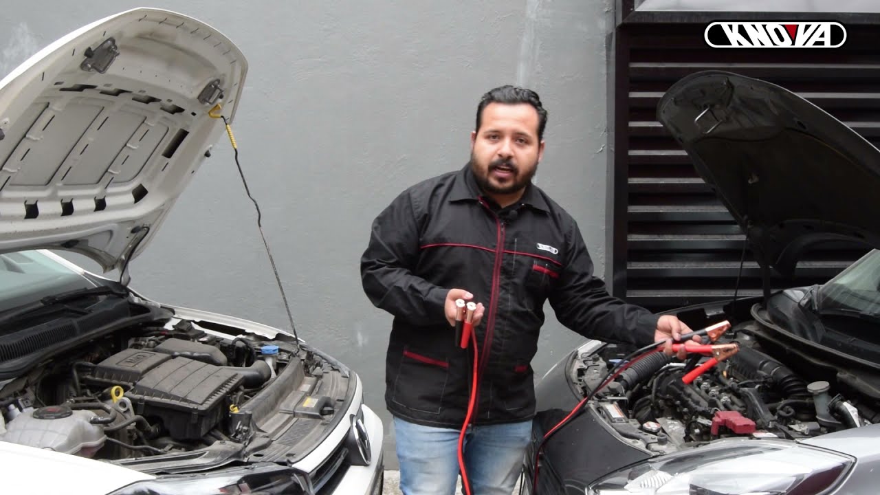 Cómo pasar corriente de un coche a otro? - YouTube