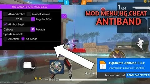MOD MENU HG CHEAT GRATIS  V3.5 🔥 ANTI BAN ANTI BLACKLIST 🤫 DIRECT LINK 🔗