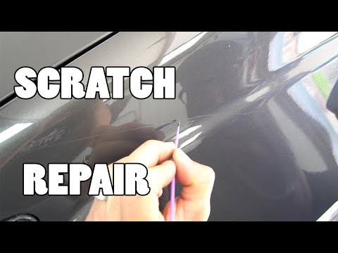 Vehicle Scratch Repair with Matt's Wax (base & clear coat, wet sanding, buffing)